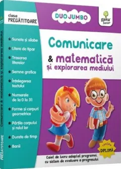 Coperta cărții Comunicare & matematica si explorarea mediului. Clasa pregatitoare