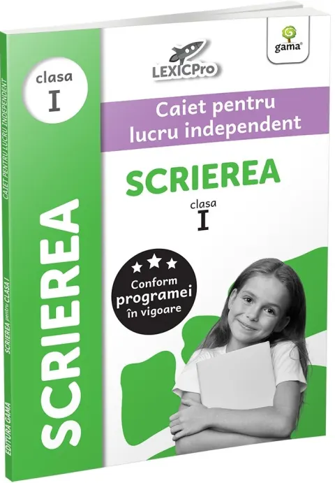 Coperta cărții Scrierea. Caiet pentru clasa I