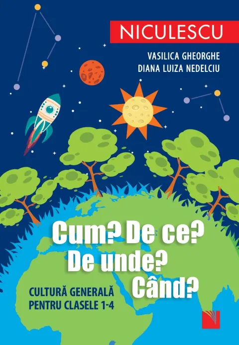 Coperta cărții Cum? De ce? De unde? Când? Cultură generală pentru clasele 1-4