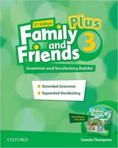 Coperta cărții Family and Friends 2E Plus Level 3 Grammar and Vocabulary Builder