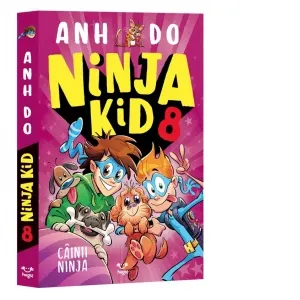 Coperta cărții Ninja Kid 8. Cainii Ninja