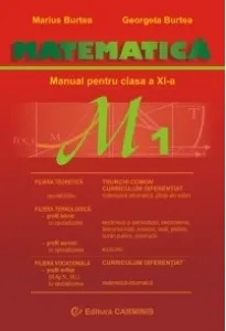 Coperta cărții Matematica M1. Manual pentru clasa a XI-a