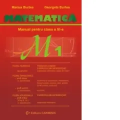 Coperta cărții Matematica M1. Manual pentru clasa a XI-a