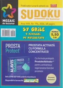 Coperta cărții Sudoku de buzunar. Nr.196/2026