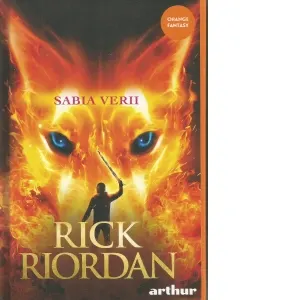 Coperta cărții Magnus Chase si zeii din Asgard (#1). Sabia Verii