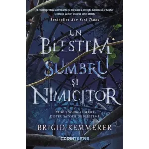 Coperta cărții Un blestem sumbru si nimicitor. Volumul 1 din seria Distrugatorii de blesteme