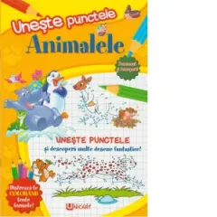 Coperta cărții Uneste punctele. Animalele