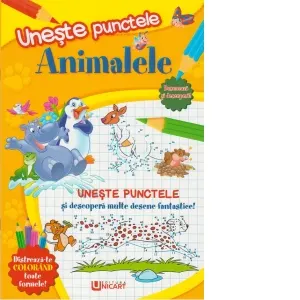 Coperta cărții Uneste punctele. Animalele