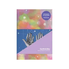 Coperta cărții MoMA Earth & Sky Journal with Postcard Set