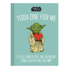 Coperta cărții Yoda one for me: a little book of love and friendship from a galaxy far, far away