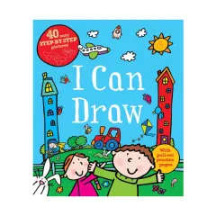 Coperta cărții I Can Draw With 40 Easy Step-by-step Pictures