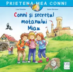 Coperta cărții Conni și secretul motanului Miau
