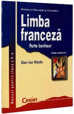 Coperta cărții Limba franceza - Clasa 10 - Manual. Limba moderna 1: Porte-bonheur