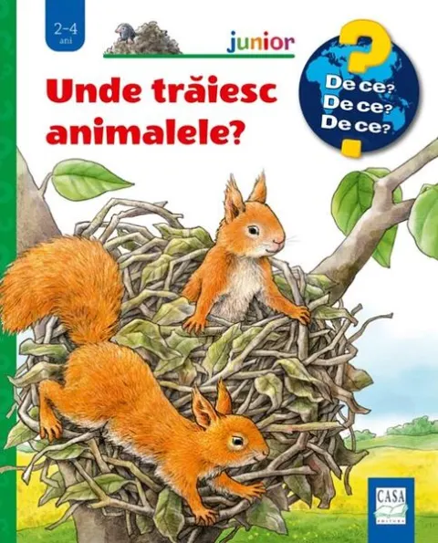 Coperta cărții Unde traiesc animalele?