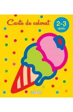 Coperta cărții Carte de colorat 2-3 ani