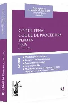 Coperta cărții Codul penal. Codul de procedura penala Ed.5