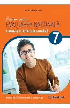Coperta cărții Limba si literatura romana - Clasa 7 - Simulare pentru Evaluarea Nationala