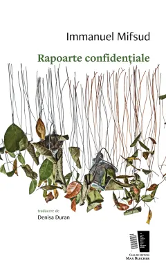 Coperta cărții Rapoarte confidențiale