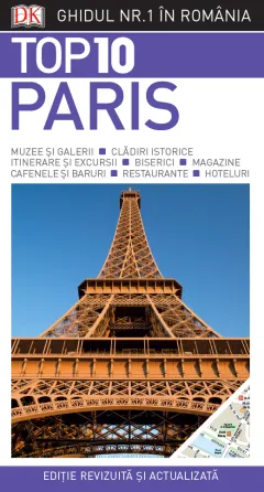 Coperta cărții Top 10. Paris. Ghiduri turistice vizuale