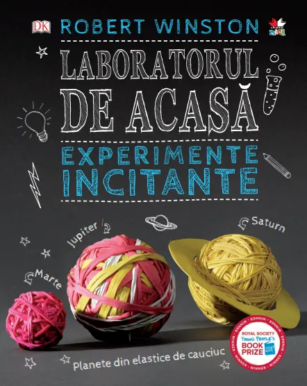 Coperta cărții Laboratorul de acasă. Experimente incitante