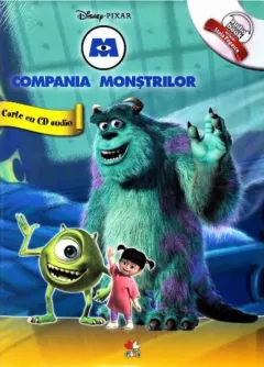 Coperta cărții Disney. Compania Monștrilor (Carte+CD)