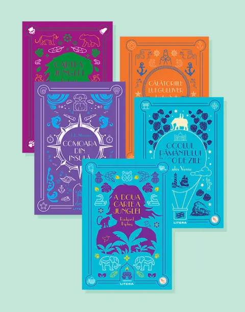 Coperta cărții Pachet 1 Biblioteca pentru copii (5 volume)