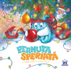 Coperta cărții Pernuța speriată și teribila întâlnire cu Moș Crăciun