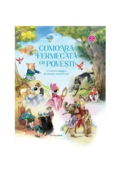 Coperta cărții Comoara fermecată cu povești