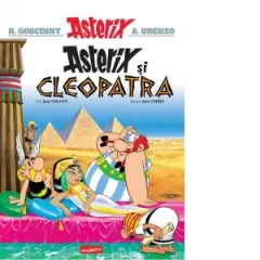 Coperta cărții Asterix și Cleopatra (vol. 6)