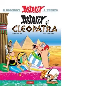 Coperta cărții Asterix și Cleopatra (vol. 6)