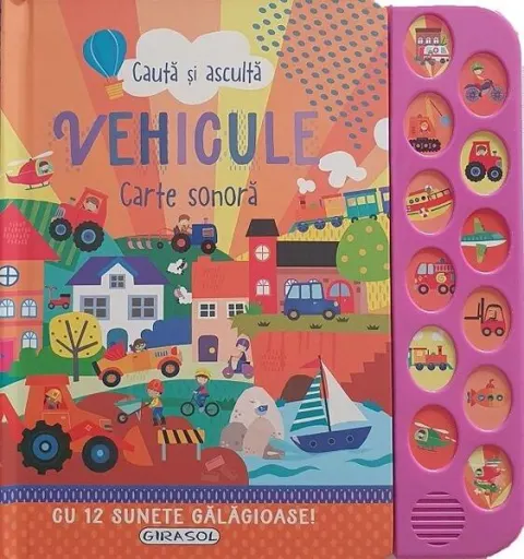 Coperta cărții Caută și ascultă. Vehicule