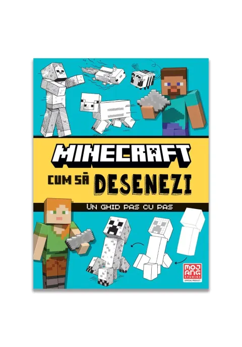 Coperta cărții Minecraft. Cum sa desenezi - Un ghid pas cu pas