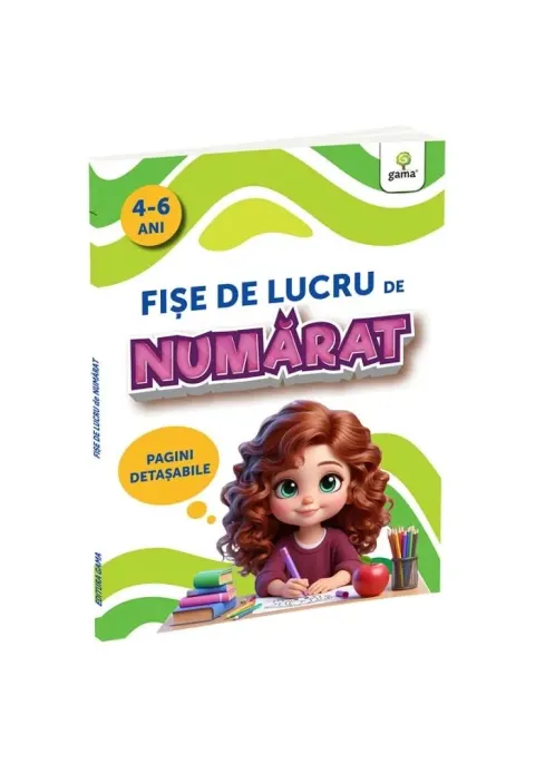 Coperta cărții Fise de lucru de numarat