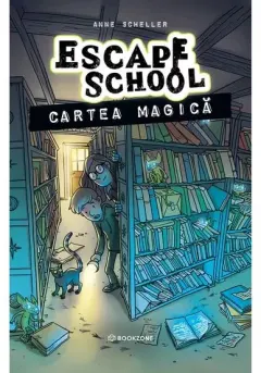 Coperta cărții Cartea magica. Seria Escape School vol. 1