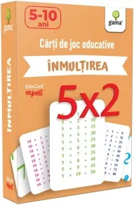 Coperta cărții Carti de joc educative - Inmultirea