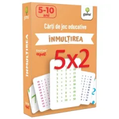Coperta cărții Carti de joc educative - Inmultirea