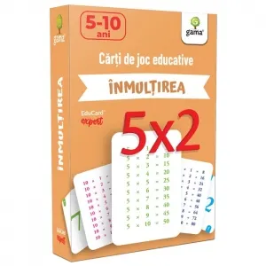Coperta cărții Carti de joc educative - Inmultirea