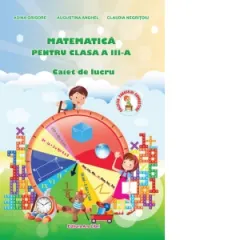 Coperta cărții Matematica pentru clasa a III-a - Caiet de lucru