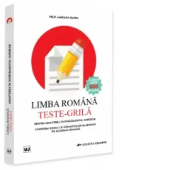 Coperta cărții Limba romana. Teste-grila pentru admiterea in invatamantul superior
