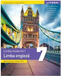 Coperta cărții Limba moderna 1. Limba engleza. Manual pentru clasa a VII-a
