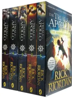 Coperta cărții Trials of Apollo 5 Book Collection Set By Rick Riordan