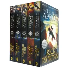 Coperta cărții Trials of Apollo 5 Book Collection Set By Rick Riordan