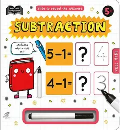 Coperta cărții 5+ Subtraction