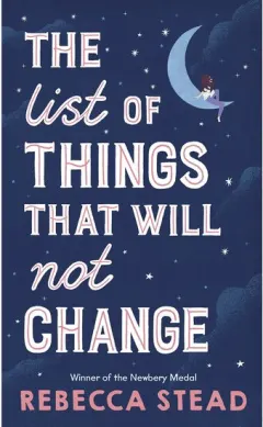 Coperta cărții List of Things That Will Not Change