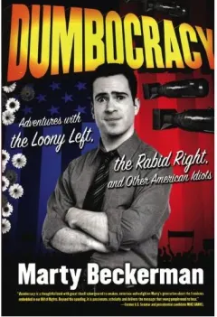Coperta cărții Dumbocracy Adventures With The Loony Left The Rabid Right And Other American Idiots