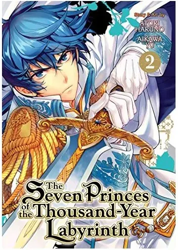 Coperta cărții The Seven Princes of the Thousand-Year Labyrinth Vol. 2
