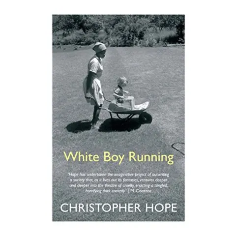 Coperta cărții White Boy Running