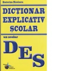 Coperta cărții Dictionar explicativ scolar