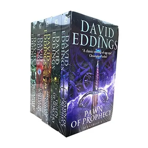 Coperta cărții The Belgariad Series, David Eddings