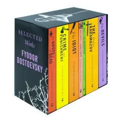 Coperta cărții Selected Works of Fyodor Dostoevsky 7 Book Collection Set
